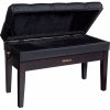 Roland RPB-D500RW podwójna ława do pianina palisander mat regulowana ze schowkiem